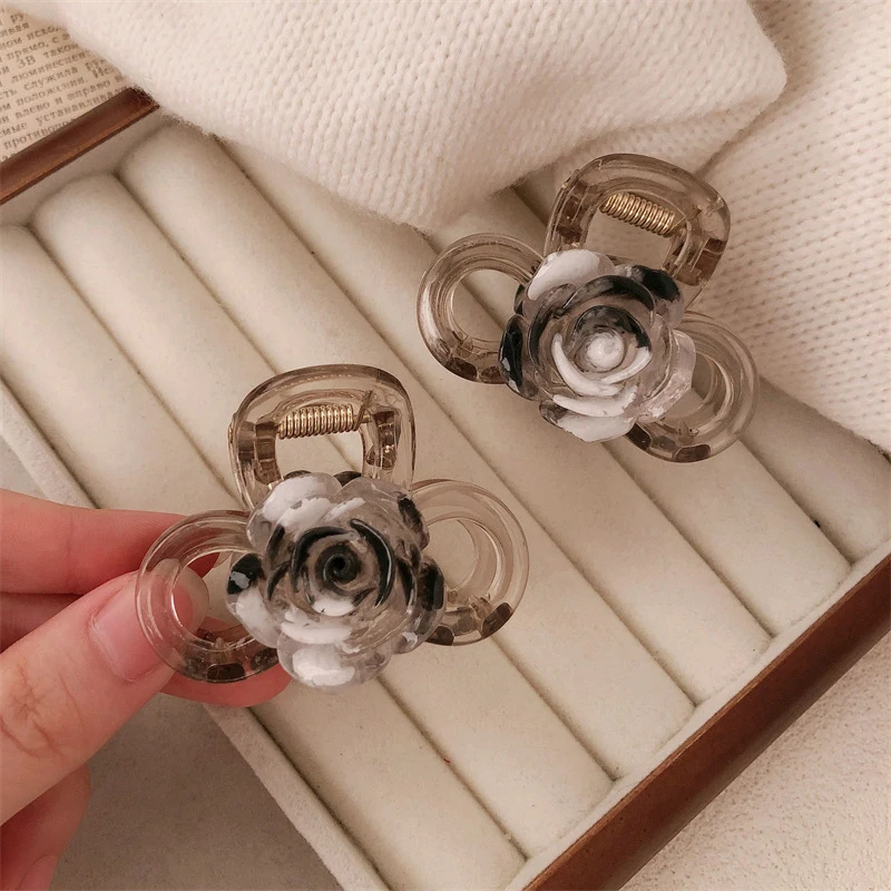 Elegant Rose Flower Hair Clip Women Sweet Temperament Bowknot Hair Clip For Girls New Fashion Hairpin Hair Accessories Headdress