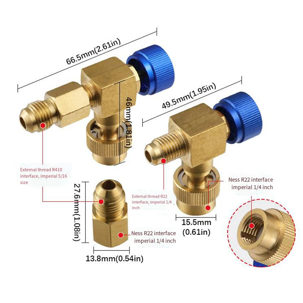 AC Plus Katup Pengaman R410 R22 Alat Deteksi Saklar Pemeliharaan Aksesori Alat AC