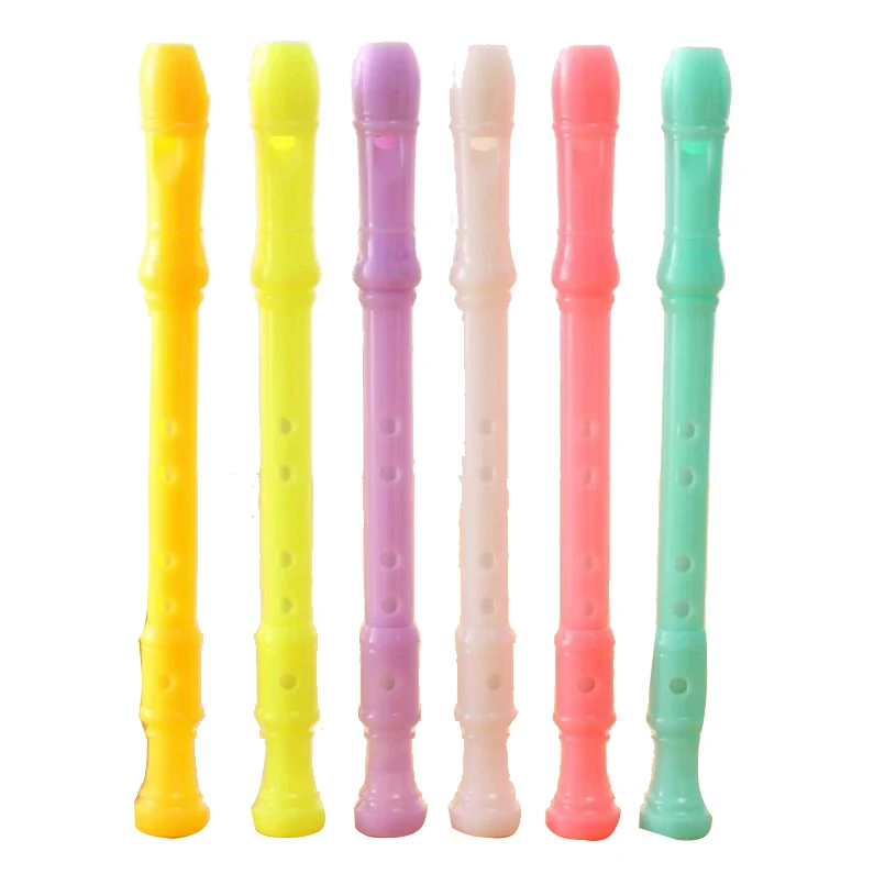 

Creative flute modeling luminous pen holder neutral pens can whistle whistle pen, student reward small gift