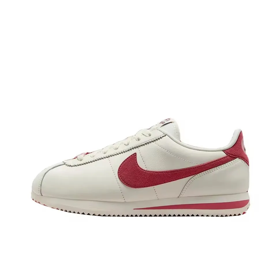 Nike newly listed Cortez men's and women's same sports shoes white low-top casual running shoes