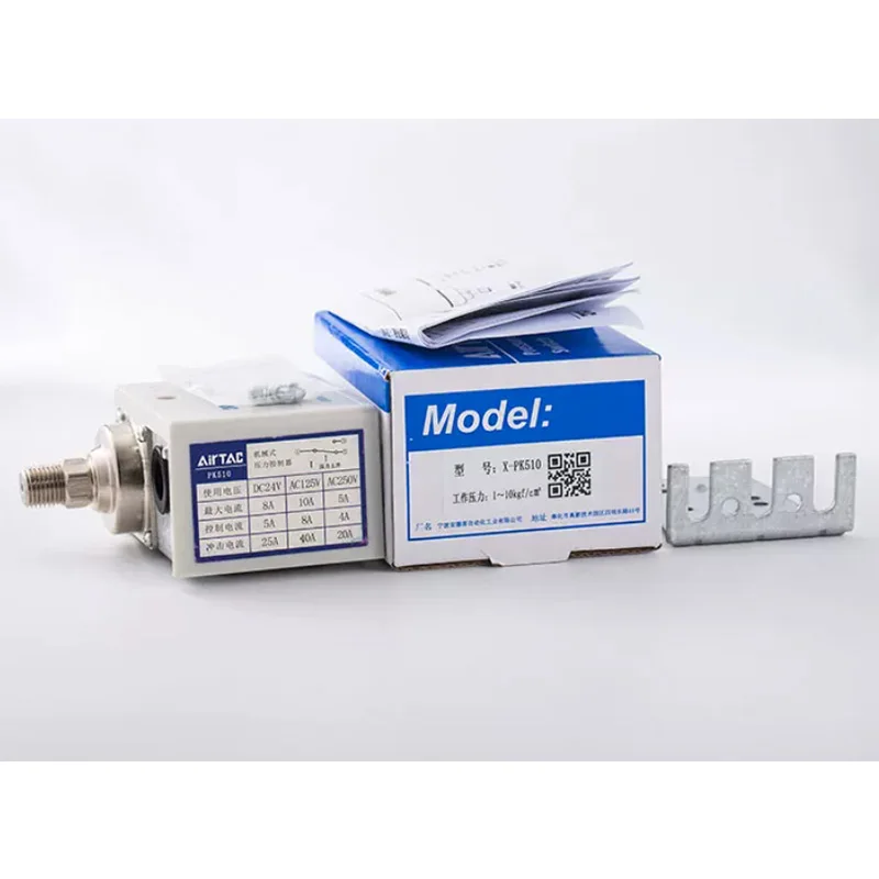 PK510 PK506 PK503 Original AirTAC pressure switch（Multiple specifications of tracheal connectors are available for selection）