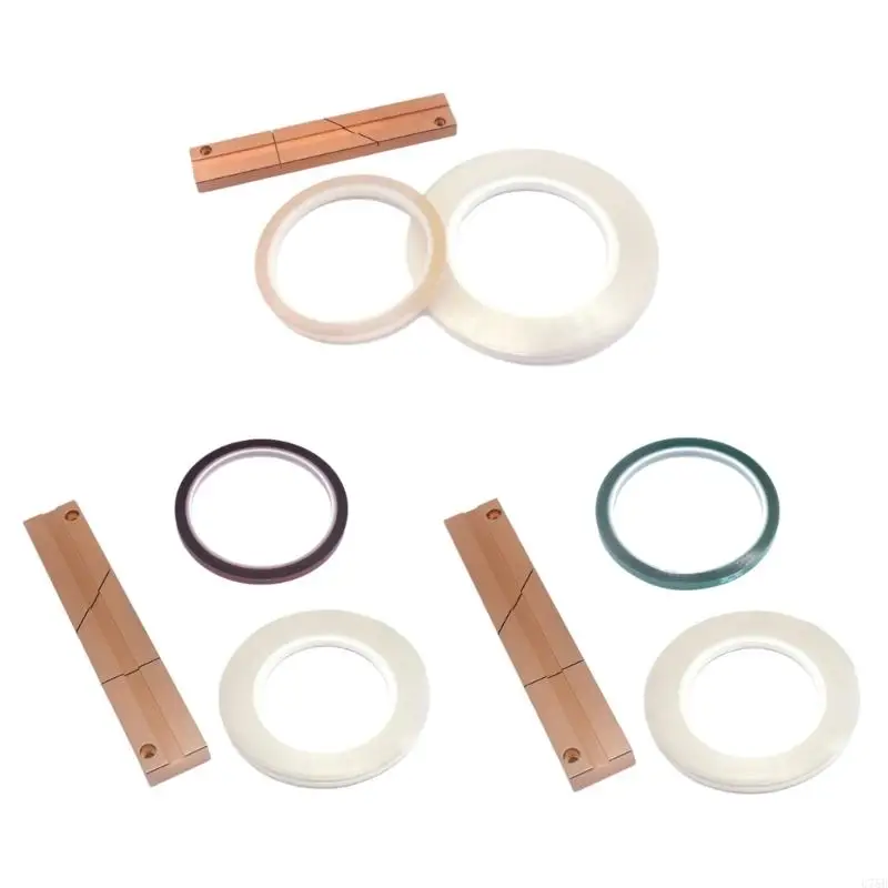 

U75B Professional 10inch Splicing Blocks Set for Open Reel Tape 1/4inch Cut Tabs