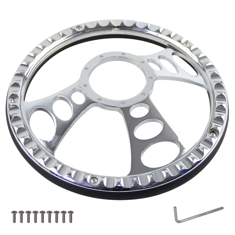 Chrome Half Wrap Steering Wheel 14