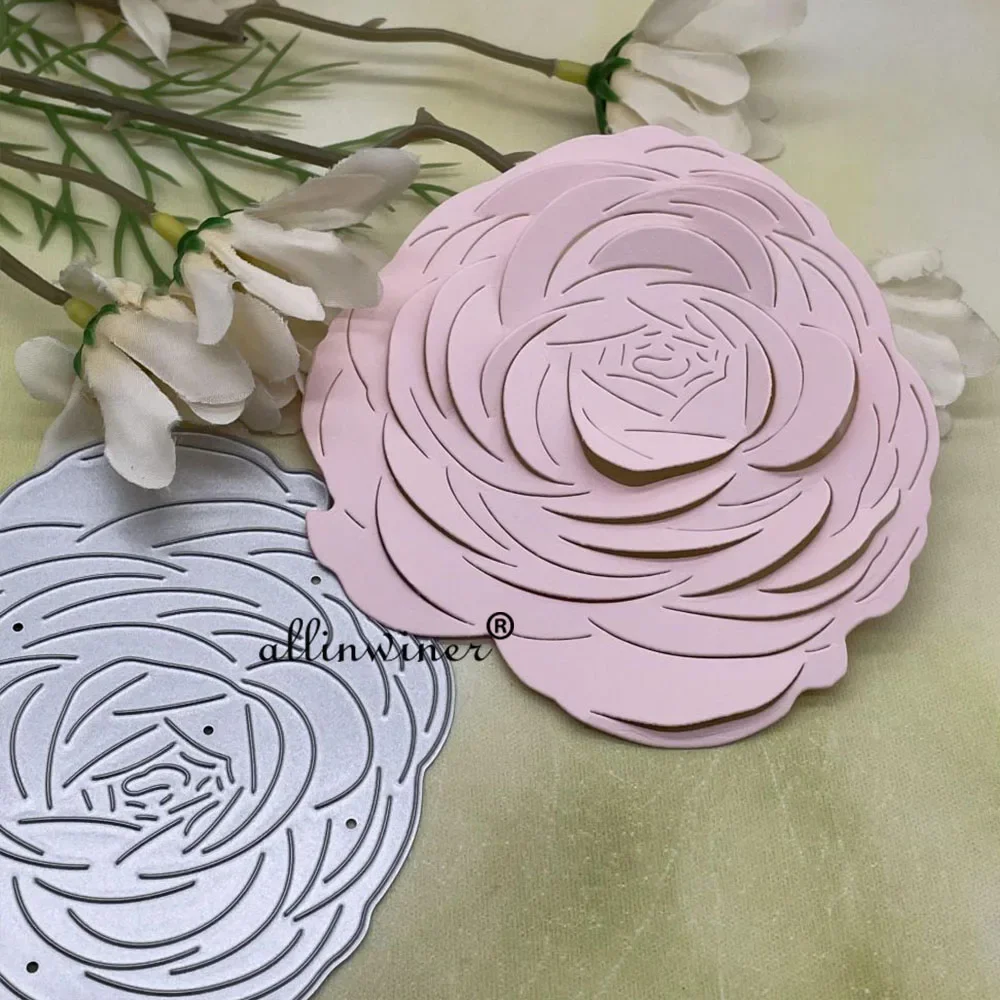 

Floral decoration DIY Craft Metal Cutting Die Scrapbook Embossed Paper Card Album Craft Template Stencil Dies