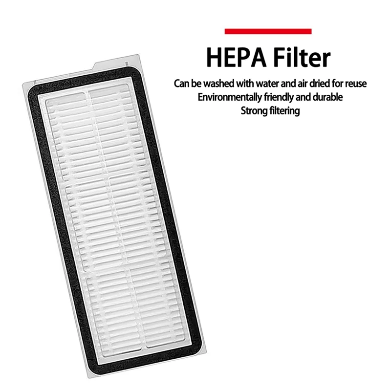 TCF-For Roborock Qrevo Curve/P20 Pro جهاز آلي لتنظيف الأتربة فرشاة جانبية رئيسية فلتر Hepa ممسحة قماش أكياس الغبار ملحقات