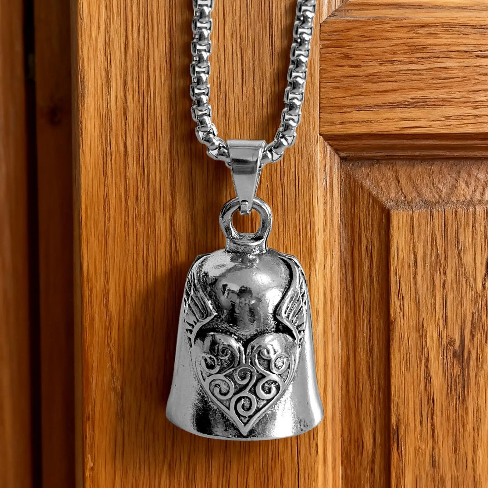 바이커들을 위한 오토바이 벨 하트 윙 오토바이 액세서리 라이더들을 위한 소형 오토바이 벨 장거리 주행 로드 트립