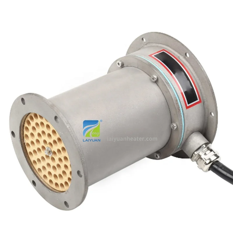 

Laiyuan Industrial Circulating Electric Air Heater 165mm Length 5500-17000W LY10000 DF Circulating Hot Air Heater