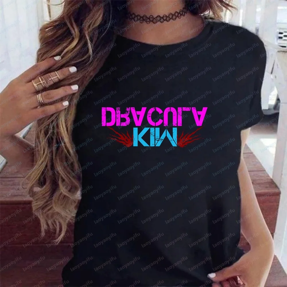 Kim Dracula - New Style Long-sleeved Casual Streetwear Short-sleeved T-shirt Suitable for Both Men and Women