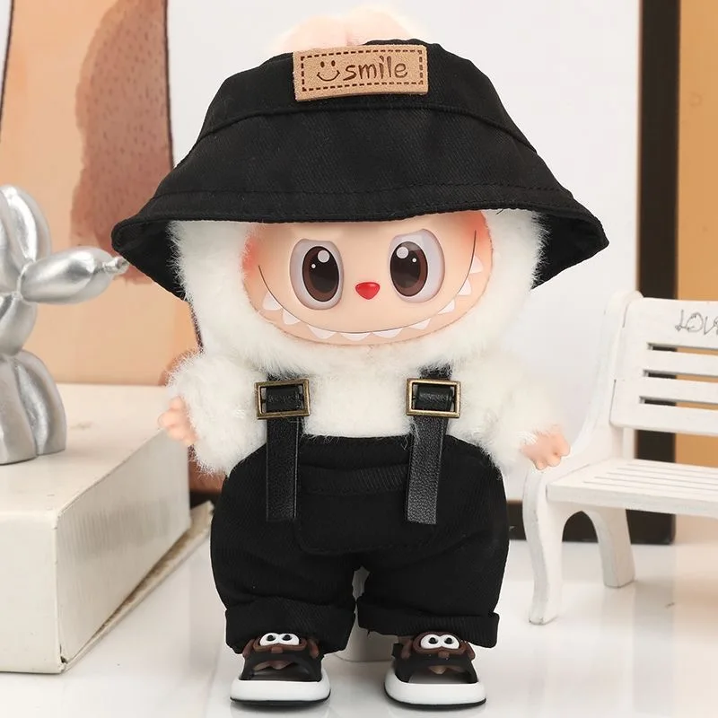 

(без обуви) Одежда для 17 см, дизайнерские аксессуары Labubu, подходит для V1 V2 V3, подвески Labubu, милый модный подарок на день рождения