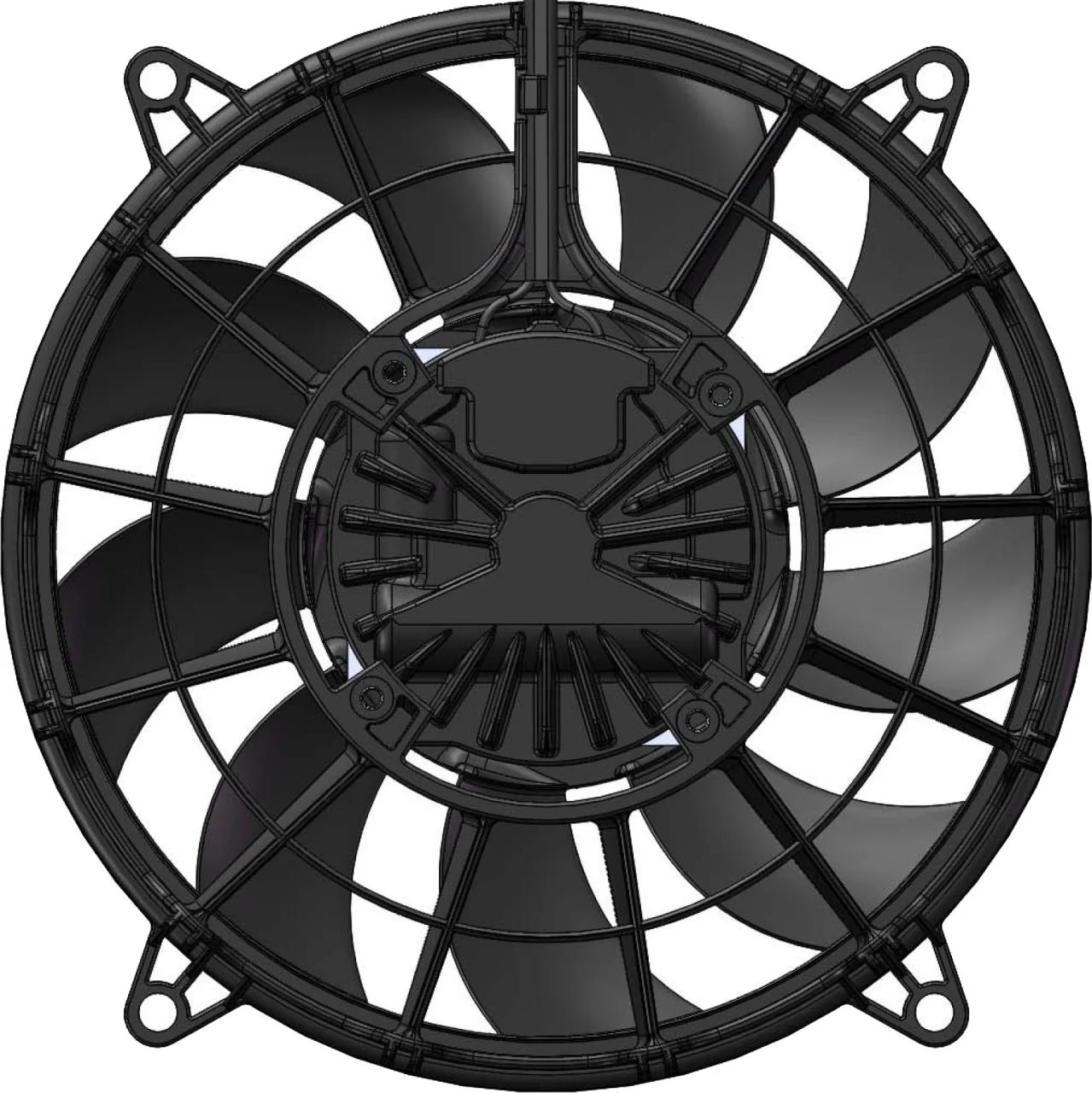 WLNF 050 24V 10 Inches Brushless DC Blower Motor For Commercial Trucks-Direct Replacement New 13-Month Warranty