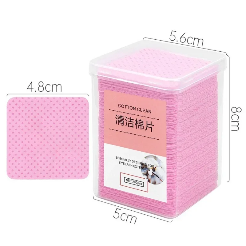 Lint Free Cotton Pads Nail Polish Remove Wipes Cleaning Tool Nail Art Cleaning Wipes Tips UV Gel Polish Removal Pad Paper Wipes