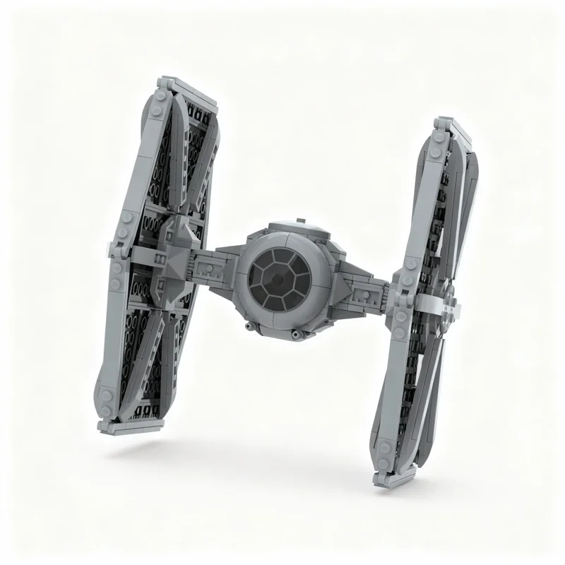 

541PCS MOC Space Battle Galactic Empire Tie Ln Superiority Fighter Model Display Building Blocks DIY Creative Home Decor Gift