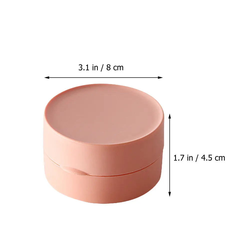 4Pcs Travel Soap Box Compact Detachable Bar Soap Holder Drainable Storage for Bathroom Kitchen Drain Box for Bathroom