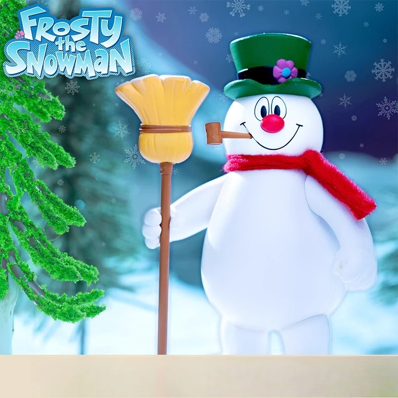 

Super7 Snowman Series: Frosty Cute Hanging Card Action Figure - Christmas Gift & Collectible Decoration Toy