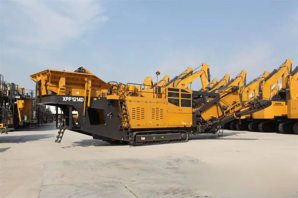 450t/h Mining Impact Crusher Mobile Impact Crushing Station