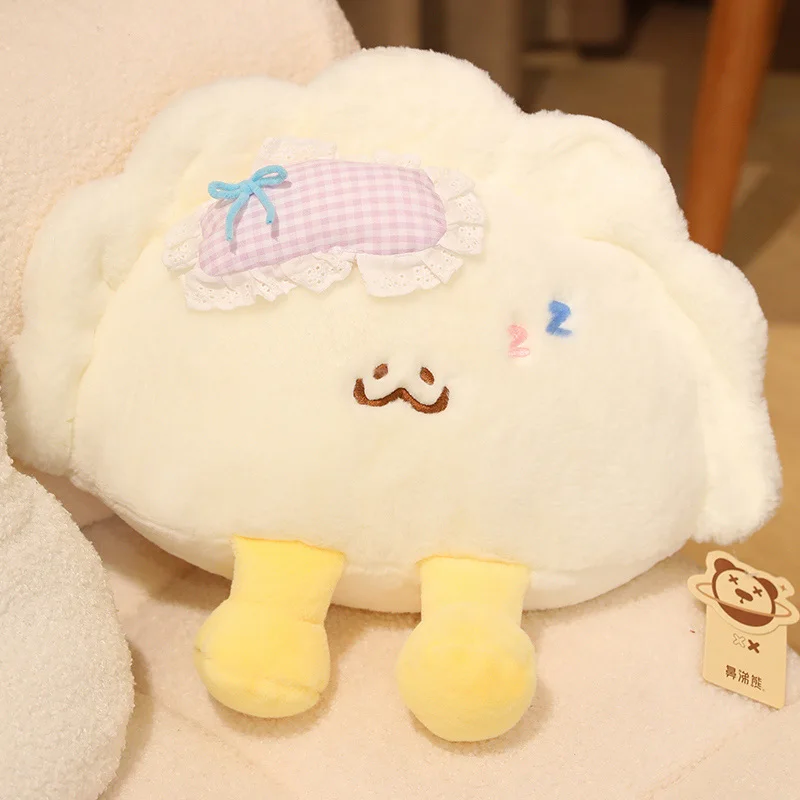 

28/40CM Cute Dumpling Plush Pillow Soft Food Stuffed Sofa Cushion Toys Comfortable Sleep Pillow Doll
