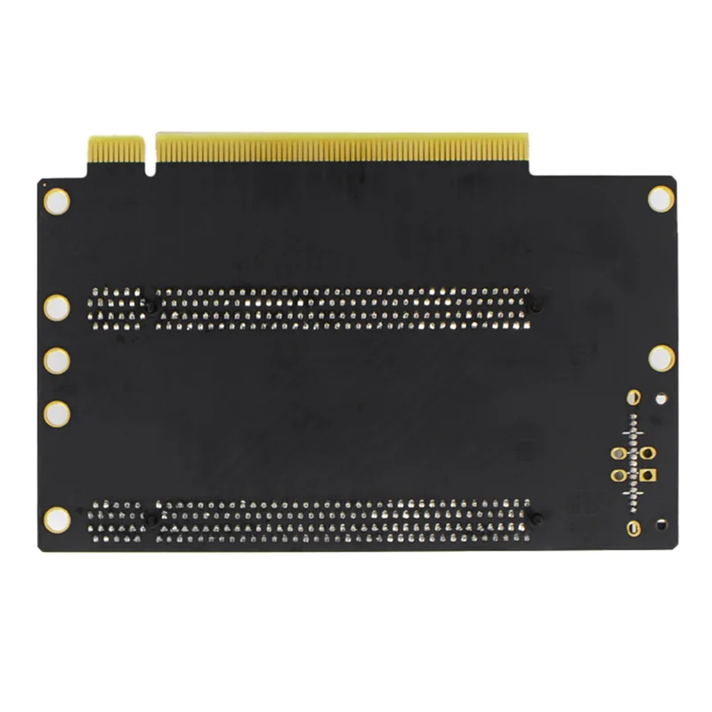 

Карта расширения Pcie 3.0 X16–X8X8 Pcie-Bifurcation Gen3 X16–X8 40,4 мм с интервалом и усиленным интерфейсом SATA