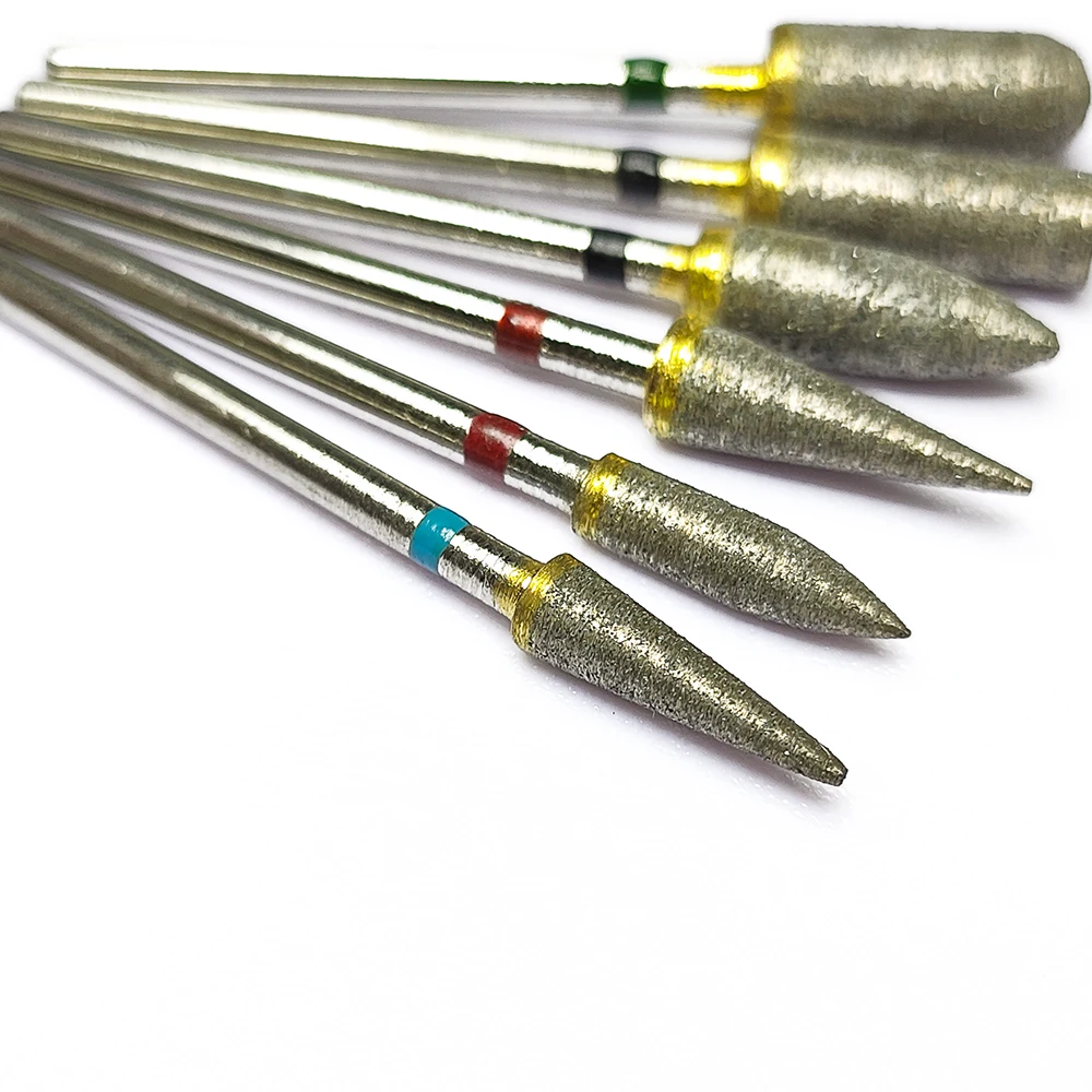 1 Piece Dental Fully sintered Diamond HP Polishing Bur 2.35mm Super Coarse for Metal Dental Lab Tools sintered Bur