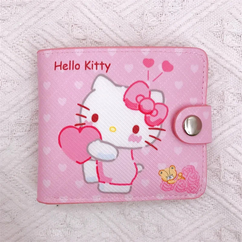 Kawaii Children's Cartoon Kuromi Coin Wallet Cute HelloKitty Cinnamoroll MyMelody Girl Zero Wallet Birthday Party Gifts image 6