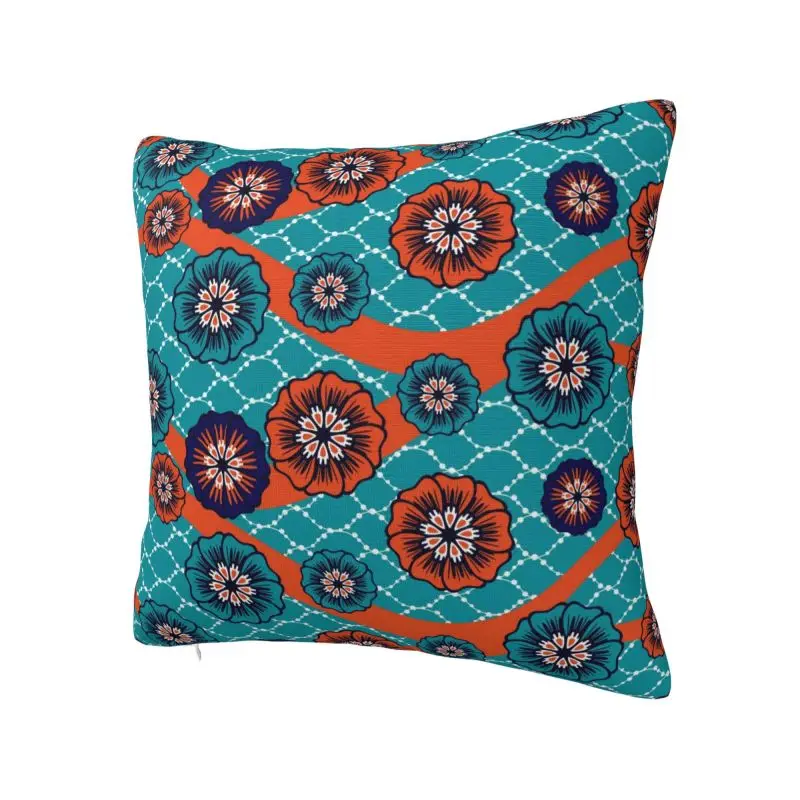 African Ankara Pattern Throw Pillow Covers Decoration 3D Print Sofa Chair Cushion Cover Polyester Soft Pillowcase Dakimakura