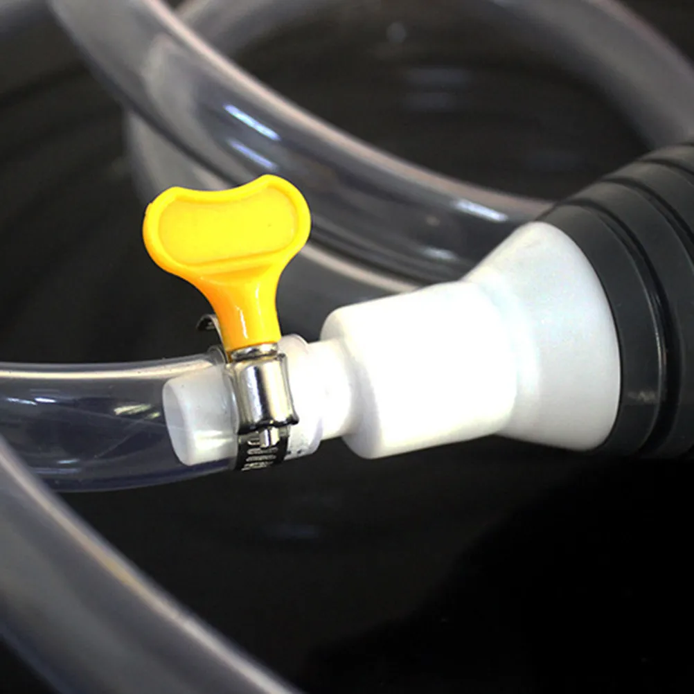 

2Pcs Manual Fuel Pump Large Flow Oil Suction Pump Rubber Hand Siphon Hose for Water Oil Transfer Lawn Mower Brush