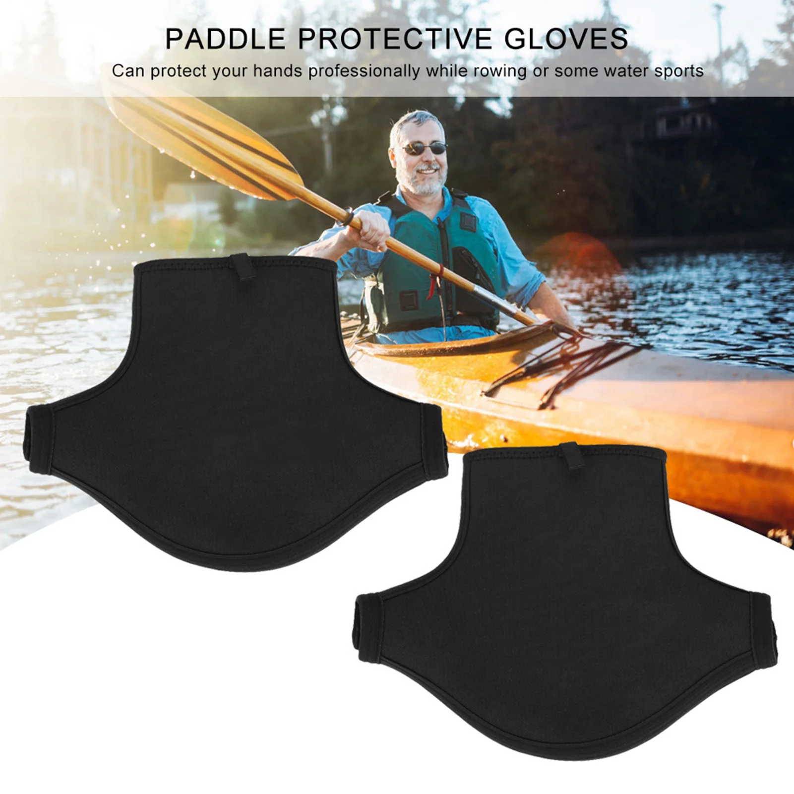 Boating Gloves Paddling Gloves Neoprene Paddle Mitts Gloves For Sea Kayak Canoe Touring Paddle Kayaking Water Rafting