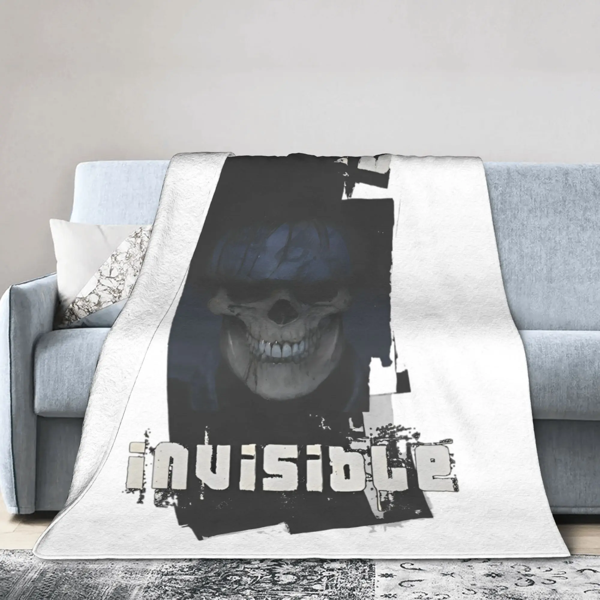 Death Stranding 2 Invisible Blanket Flannel Spring Autumn Video Game Portable Super Soft Throw Blanket for Travel