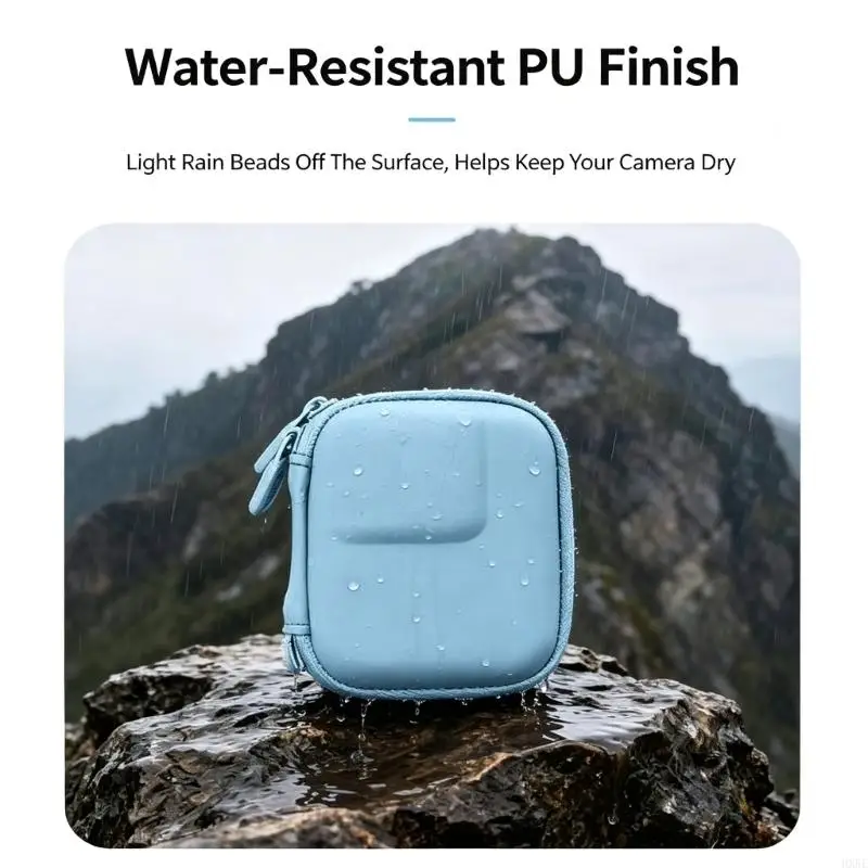 Travel Action Camera Case with Dedicated Accessory Compartment for Action 6 HX5E