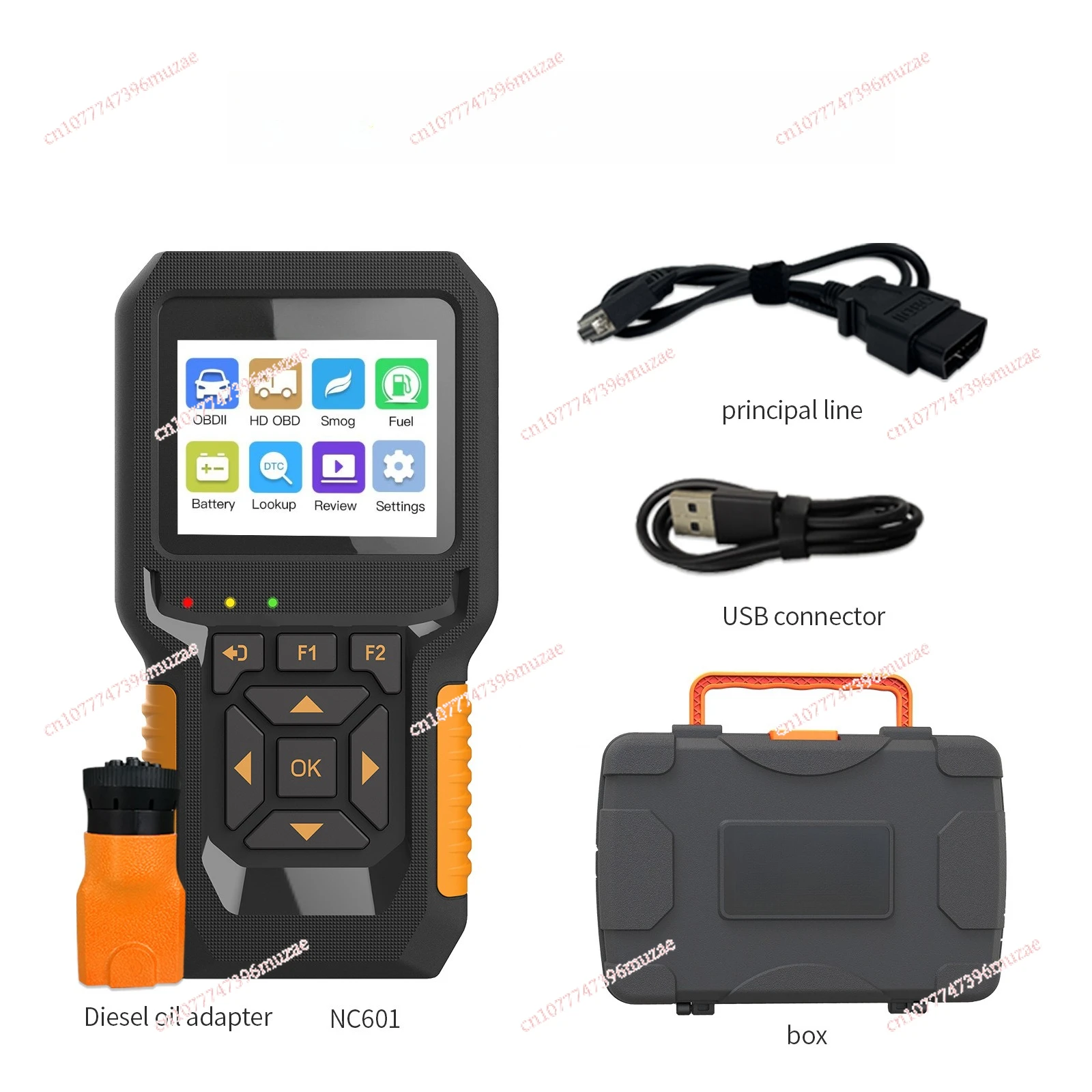 

Diesel-steam integrated automobile engine fault diagnosis instrument, code reading and clear code obd detector