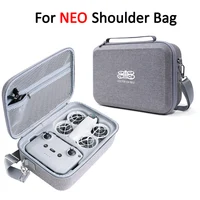 Nueva funda protectora portátil para transporte, bolsa de almacenamiento a prueba de golpes, caja de hombro para Dron DJI NEO, accesorios para control remoto y batería