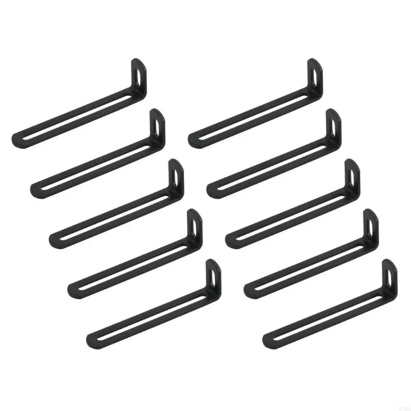 M7DA Soportes esquina hierro multipropósito para estanterías Particiones Configuraciones oficina en hogar