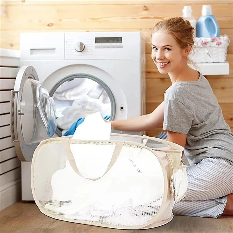 

KYCOR-Children's Toys Storage Basket Folding Large Capacity Toy Organizer Household Multifunctional Laundry Basket