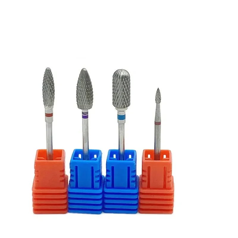 12 Style Choice Tungsten Carbide Nail Drill Bits Dental Tungsten Carbide Burs Nail Cutter Nail File Manicure Carbide