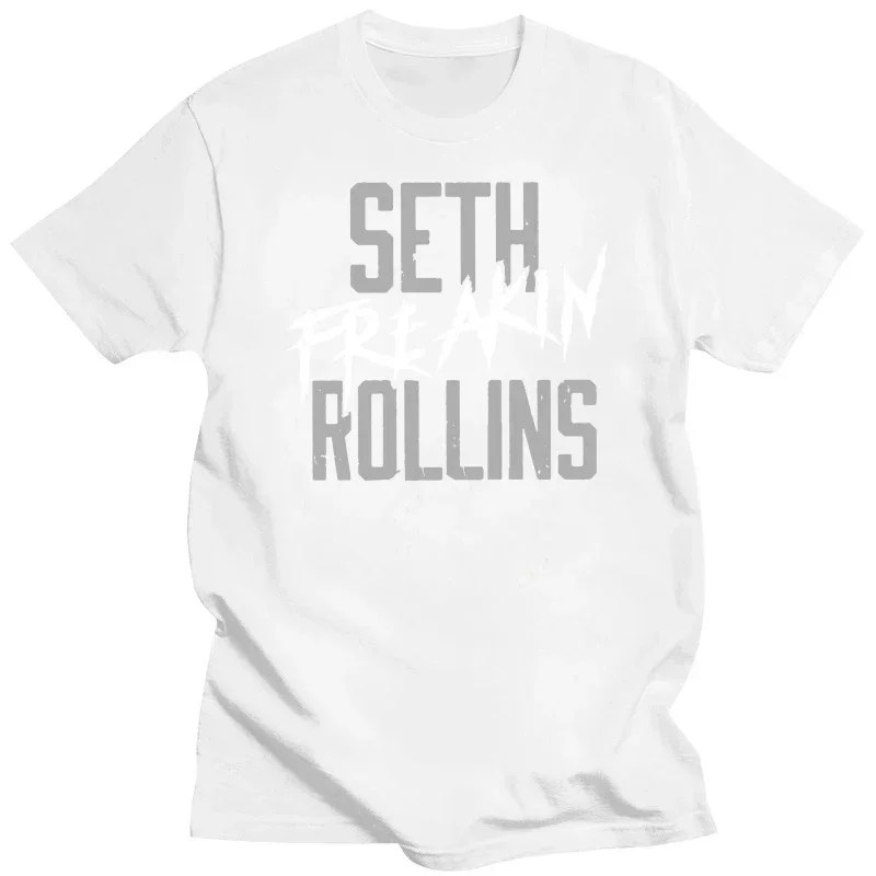 2024 summer funny tops Seth Freakin' Rollins Mens Black T-shirt men clothing  graphic t shirts  harajuku  oversized t shirt