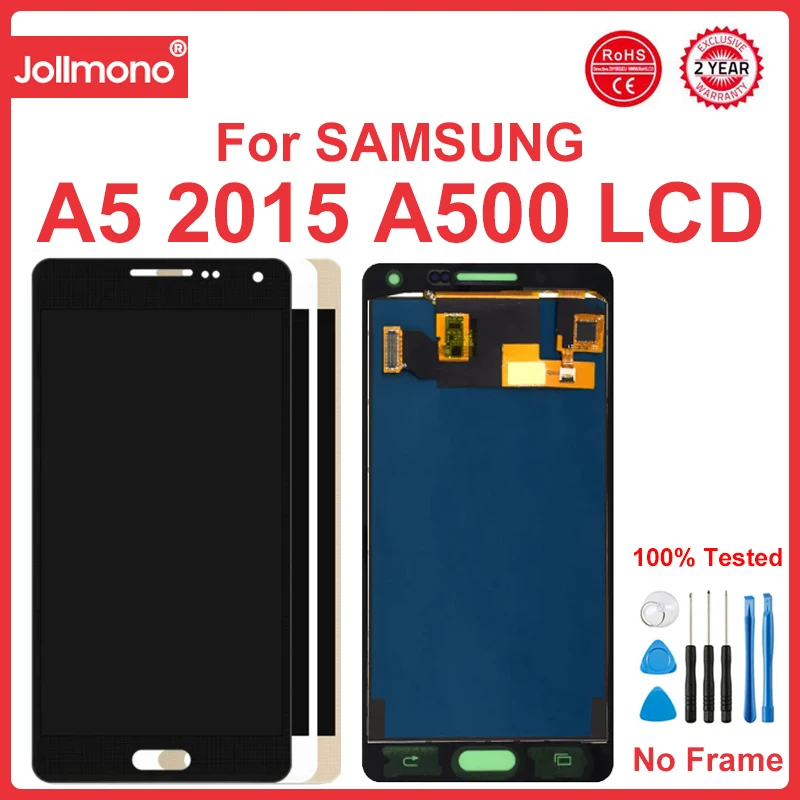 

A500 Lcd For Samsung Galaxy A5 2015 LCD Display Touch Screen Digitizer Assembly For Samsung A500 A500F A500FU A500M A500H