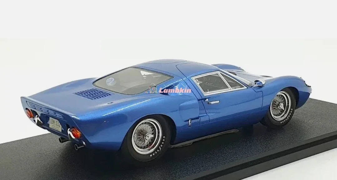 Cult 1:18 For GT40 MkIII 1966 Metallic Blue Gen 3 Sports Car Model Classic Cars Miniature Collectible Ornaments Gifts