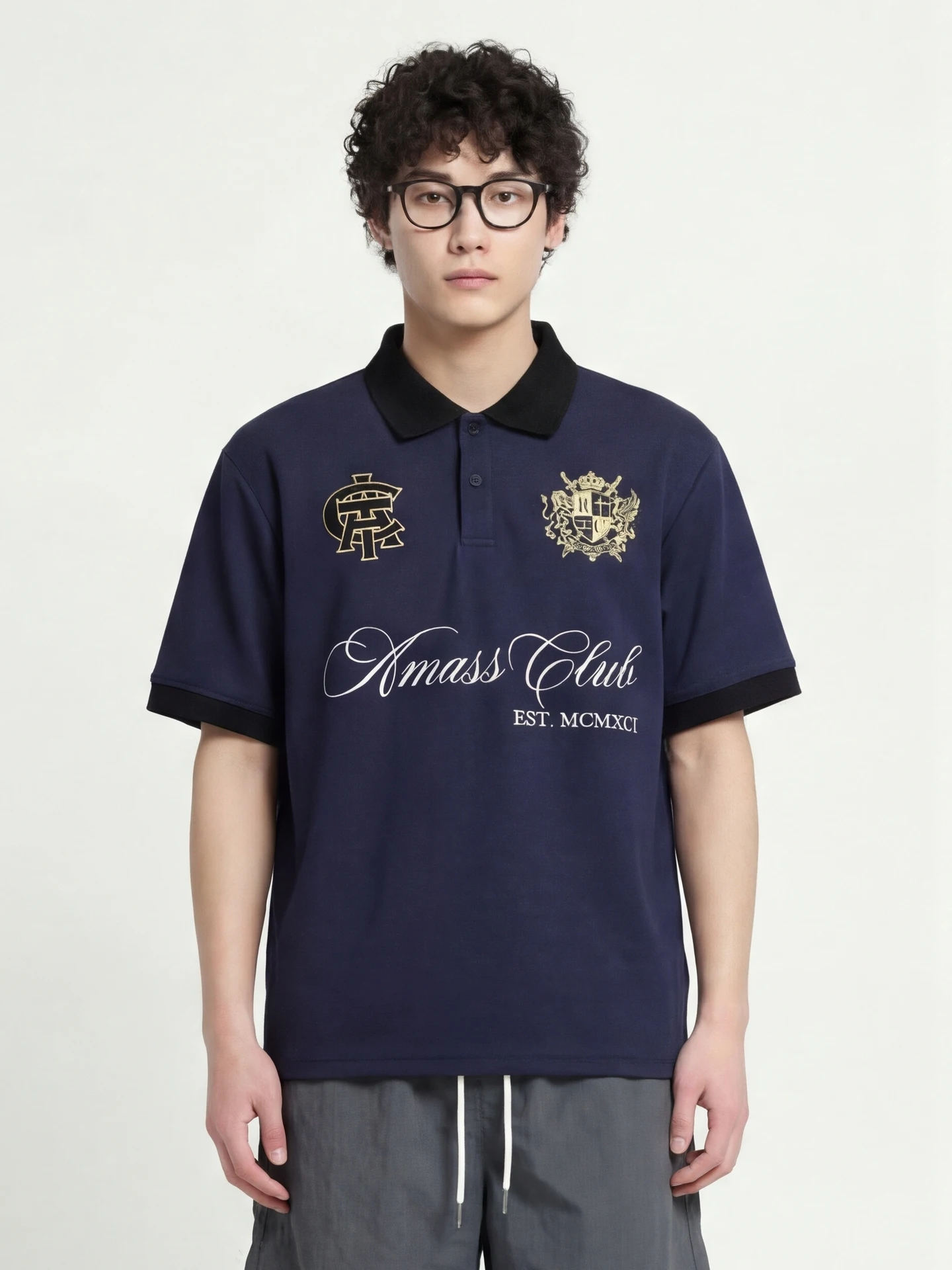 from-confident-ポロシャツ-半袖-tシャツ-夏-2026-ユニセックス-ユニバーサルブランド-その他素材-モール内に同商品なし