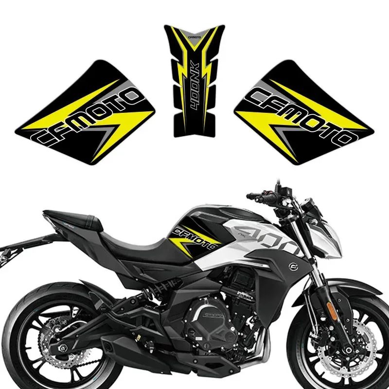 

Motorcycle Tank Pad Protector for CFMOTO 400nk 650nk 400NK 650NK, Leather Glaze Sticker, Accessories