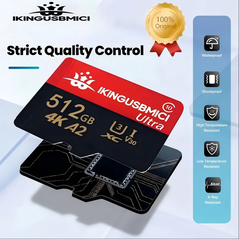 64GB 128GB 256GB Micro TF/SD Card SD Cards TF Cards Memory Card U1 V10 High Endurance Ultra HD Extreme for Laptop GoPro