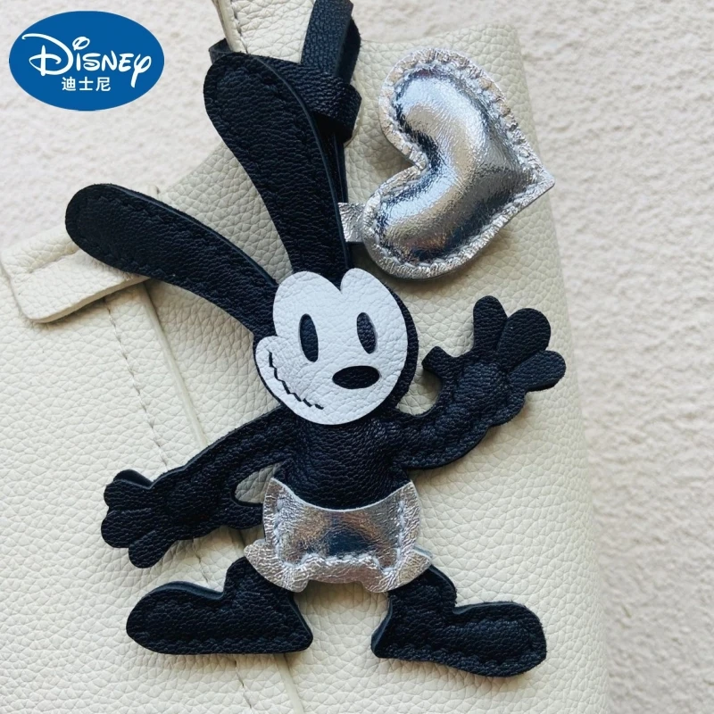 

Unique Disney Sheepskin Handmade Leather Sheepskin Mickey Bag Pendant Keychain Ins Style Handbag Girl'S Gift Birthday Lovely