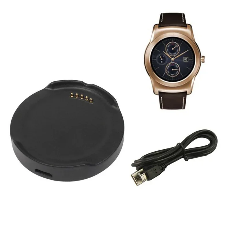 

Charger For LG G Watch Urbane W150 Smart Watch Dock Cradle USB Charging Cable for LG G Watch R W110 Power Adapter