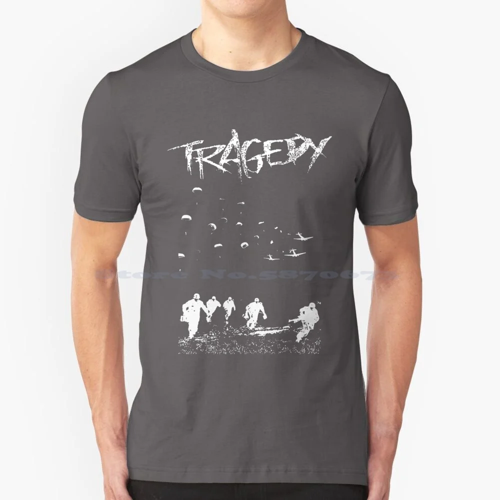 Tragedy T Shirt 100% Cotton Tee Tragedy Band Crust Punk Hardcore His Hero Gone Dbeat D Beat Disfear Skitsystem From Ashes Rise