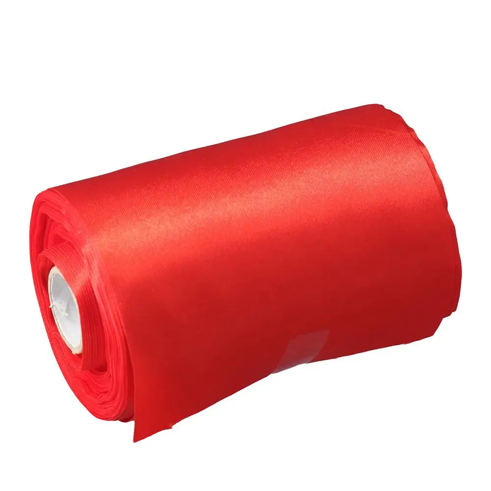 Wide Red Ribbon Pads Silk Band Satin Fabric Satin Ribbon Red Ribbon Red Satin