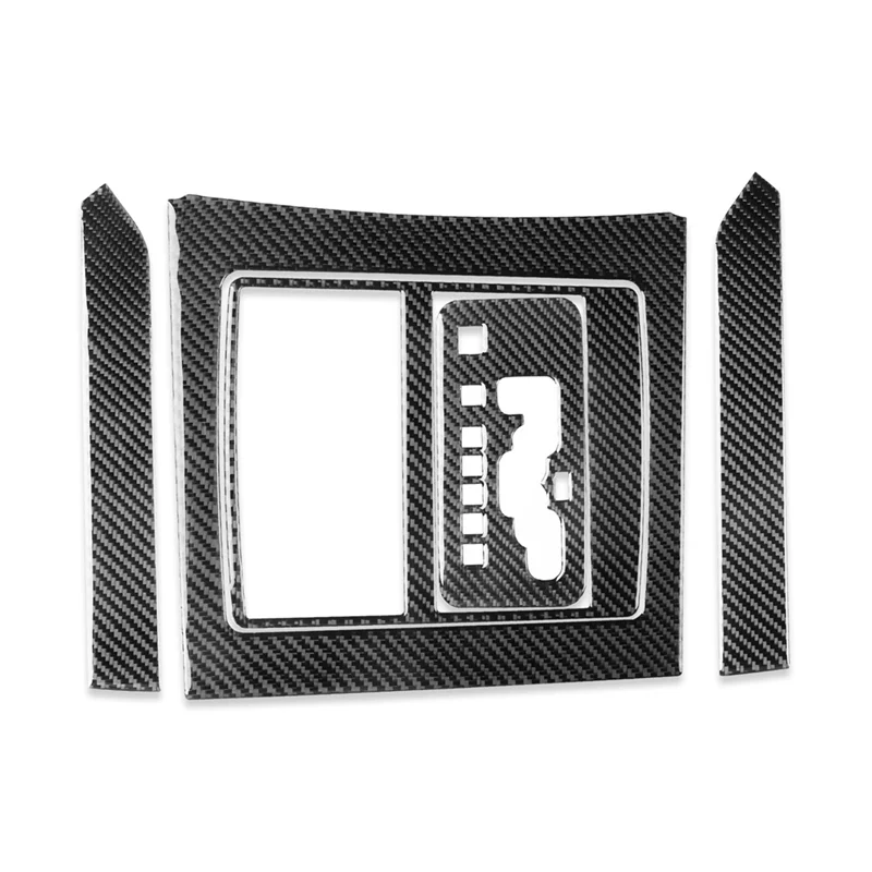 

Exclusive Carbon Fiber For Jeep Liberty 2008-2012 Gear Shift Panel Kit Decoration Trim Cover Decal Interior Parts