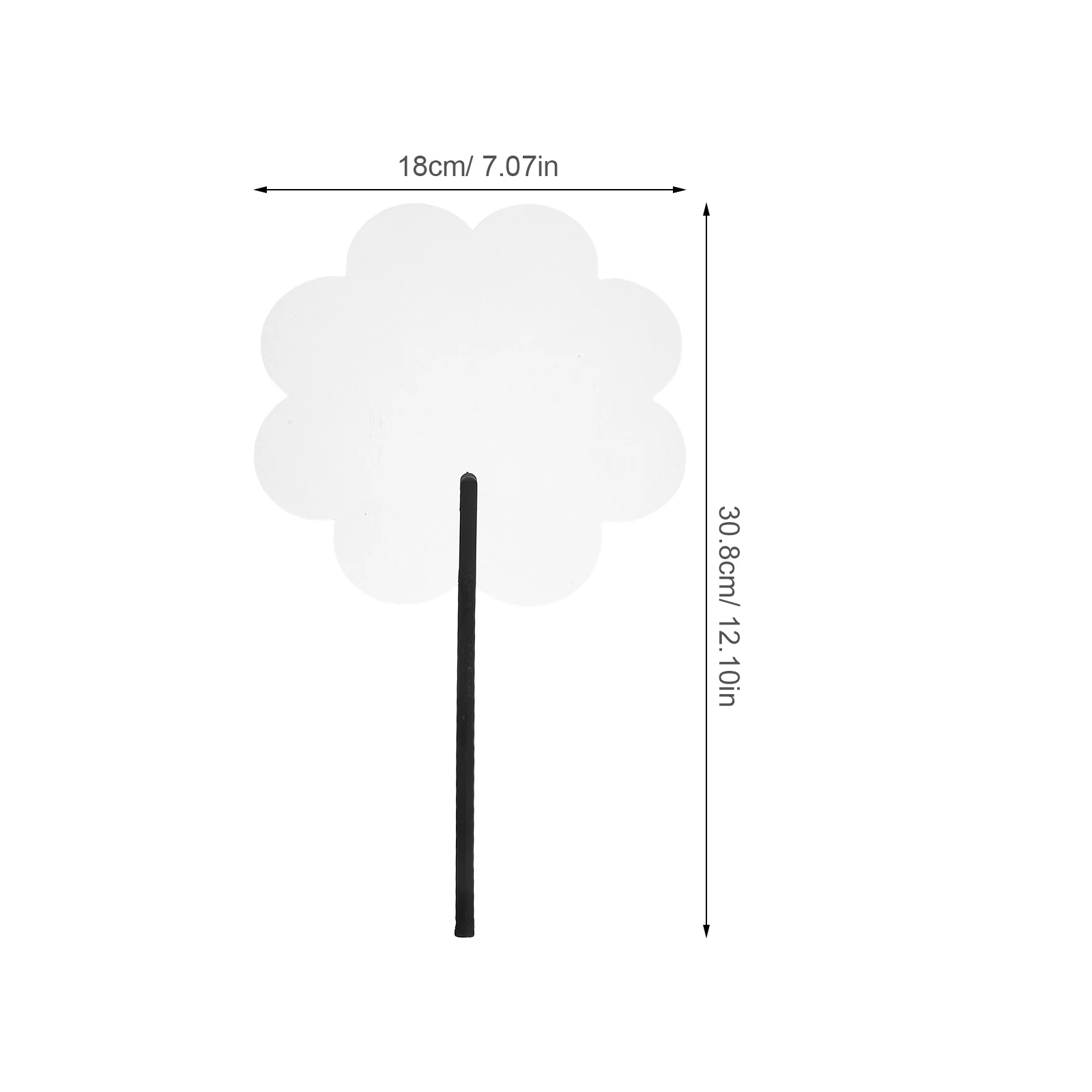 6 قطعة مراوح جيب فارغة شفافة صغيرة محمولة باليد لتقوم بها بنفسك مشروع فني للأطفال الإبداعية خربش الفضاء الصيف النشاط في الهواء الطلق الدعامة