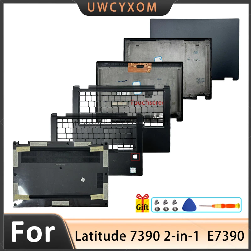 

Cover For Latitude 7390 2-in-1 E7390 LCD Back Cover / Palmrest / Bottom Case Replace Cover