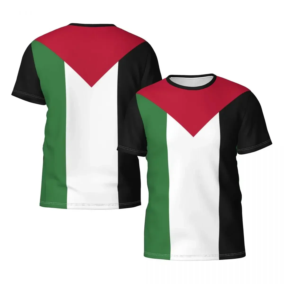 

2024 New Palestine Flag Graphic 3D Printed T-shirt Palestine National Emblem Men's Tops National Day Gifts Personalized Tee