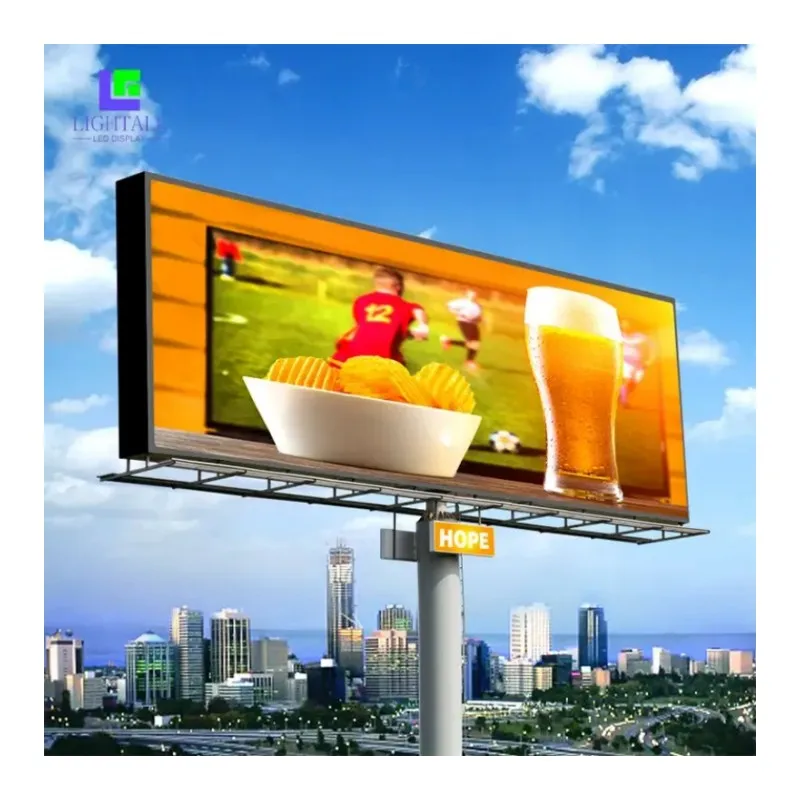 Outdoor Waterproof IP65 1000x1000mm High Definition RGB LED Screen Advertising Board Background LED Display Screen Billboard