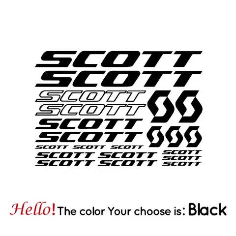 Ctcm40cm-28cm vattentät reptålig Scott cykelram speciell transparent rivfri transportfilmsklistermärke, 8 best sales specialiserad på klistermärken - №4