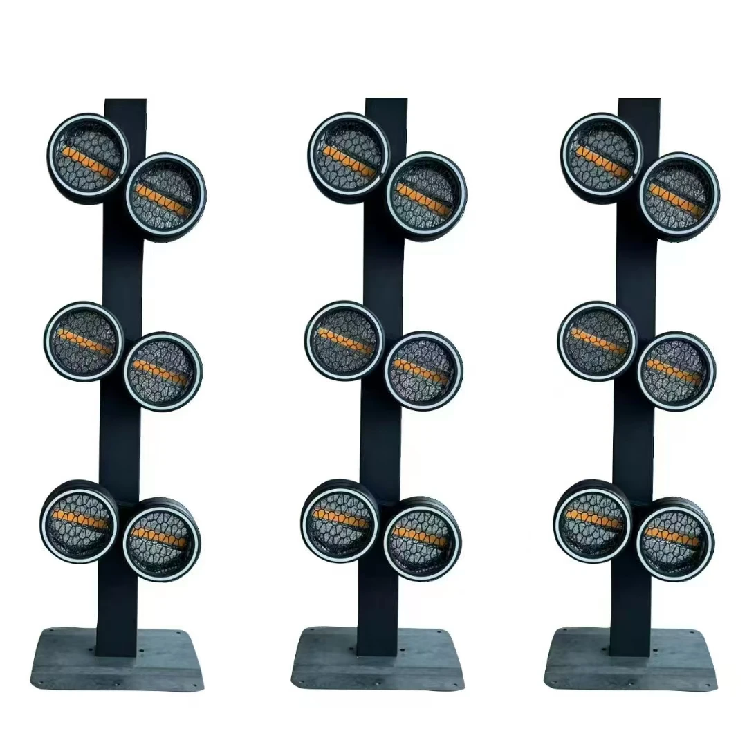 RiGeBa 6*60W LED RGB Pixel Retro Light Hot Selling Stage Lighting Rotating Background DMX512 Control E27 Bulb Base New Styles
